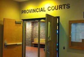 Provincial court in Atlantic Place in St. John's.