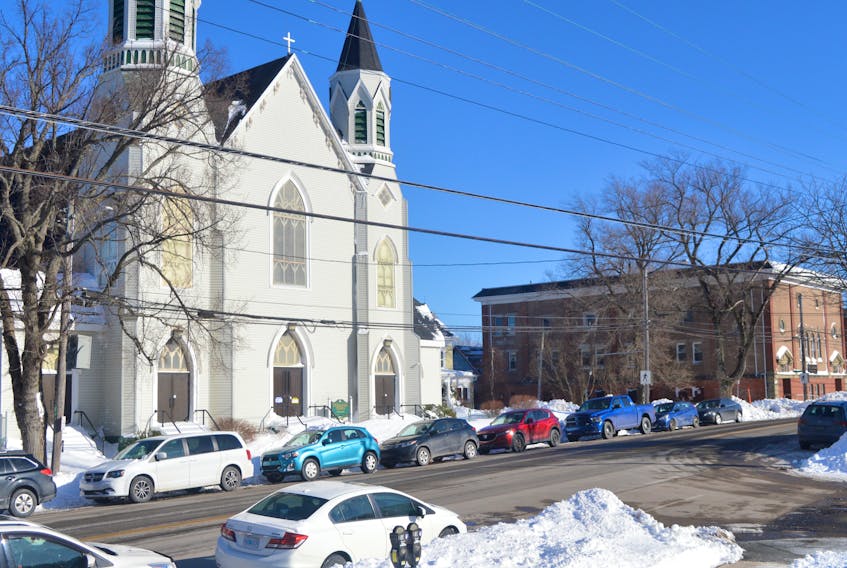 Cape Breton developer Kevin Colford wants to convert the former Sacred Heart Catholic Church into a business and entertainment hall. DAVID JALA/CAPE BRETON POST