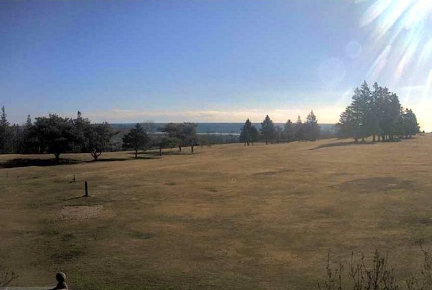 A still from White Point Beach Resort’s webcam shows the golf course bathed in sunlight. The course is set to open on schedule this year, unlike last year when the course was heavily damaged by the harsh winter.