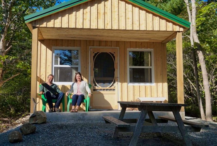 Troy and Jennifer Naugler had their first Airbnb customers stay at the Port Medway Bunkies the last weekend of August.