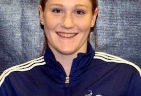 Sarah Mitton From Brooklyn won a gold medal in shot-put at the U22 Eastern Track and Field Championships last weekend.
