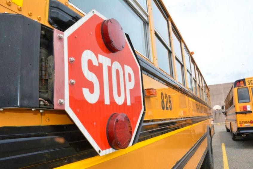Queens Region RCMP are following school buses to watch for flashing light violations.