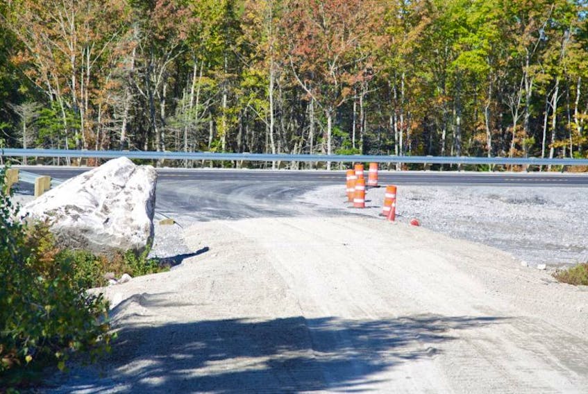 Construction on a new part of Highway 103 in Port Mouton is driving resident Beverly Burlock crazy – but what’s worse, she’s found there’s nothing to stop the 24 hour noise.