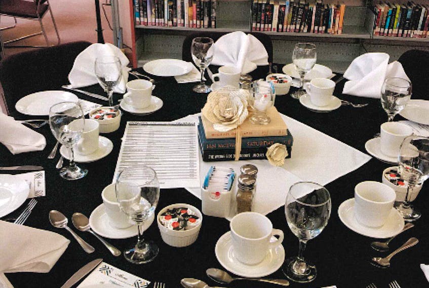This year’s Dine Among the Stacks event at the New Glasgow library was a success, raising approximately $4,000. CONTRIBUTED