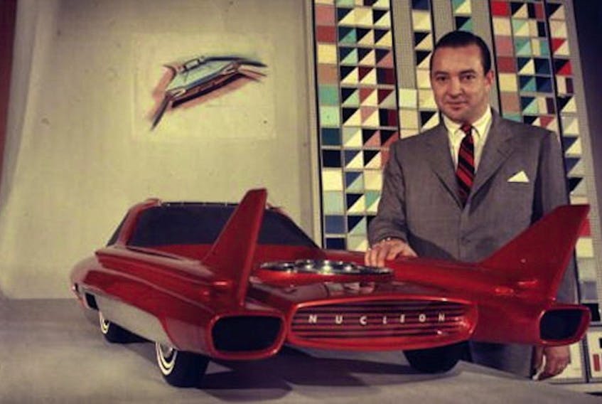 The 1958 Ford Nucleon, which never got beyond a small-scale model. — Ford handout

