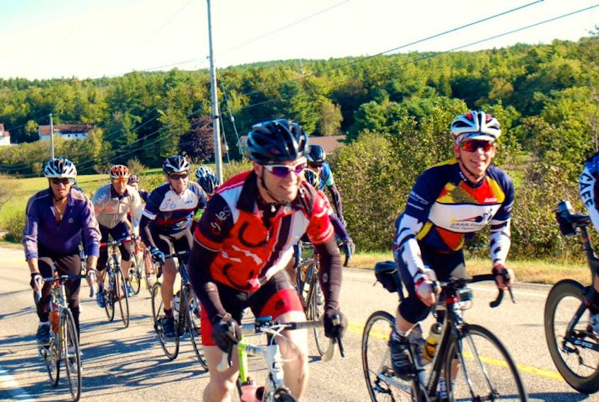 <p>In 2015, over 400 cyclists participated in the highly successful Gran Fondo Baie Sainte-Marie cycling event.</p>