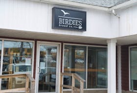 The sign on the door said that Birdie’s Bread Co. was closed but because of COVID-19 Birdies' customers can place an order each week until Sunday evening and then schedule to pick up their baked goods between noon and 2 p.m. the following Wednesday through Saturday. Ryan Taplin - The Chronicle Herald