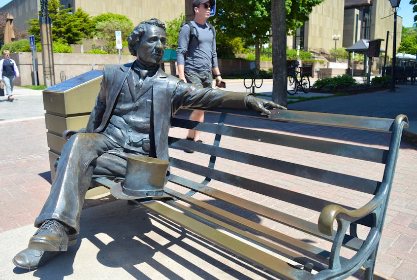 This bench statue of Sir John A. Macdonald, Canada’s first prime minister, has stirred up some controversy in Charlottetown. City Hall has received emails asking to have the statue removed because of his racist policies that oppressed Indigenous people.