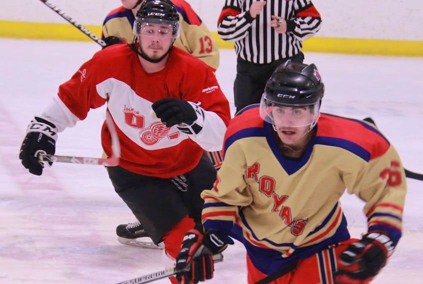 The next chapter in the vaunted Corner Brook Royals-Deer Lake Red Wings rivalry begins tonight at the Hodder Memorial Recreation Complex.