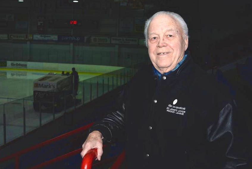 Mount Pearl’s Gerry Taylor is one of the founding members of the St. John’s Junior Hockey League as we know it today. – Telegram file photo