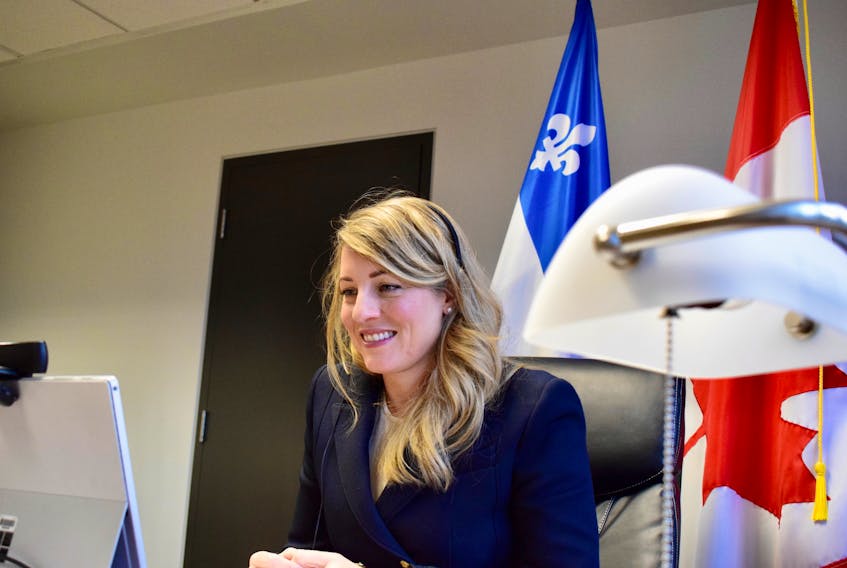 Melanie Joly is minister of economic development and official languages in the federal cabinet.
