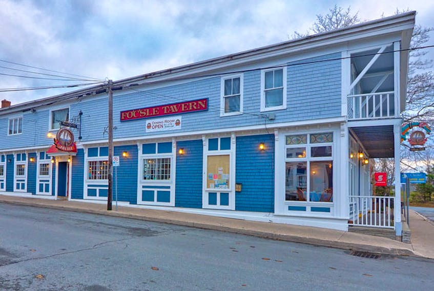 Depending on where you sit at the Fo'c'sle Tavern, you’re said to be in a former grocery store, stable, inn or tavern dating back to 1764. CONTRIBUTED