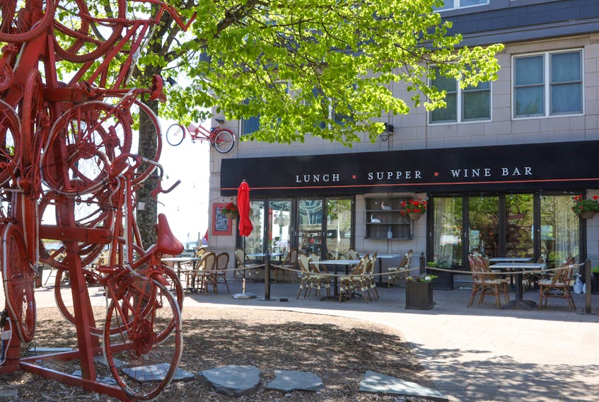 May 28, 2020—Photo of the Bicycle Thief and its outside patio. To go with stoy on restaurant patios and social distancing in the age of COVID-19.
ERIC WYNNE/Chronicle Herald