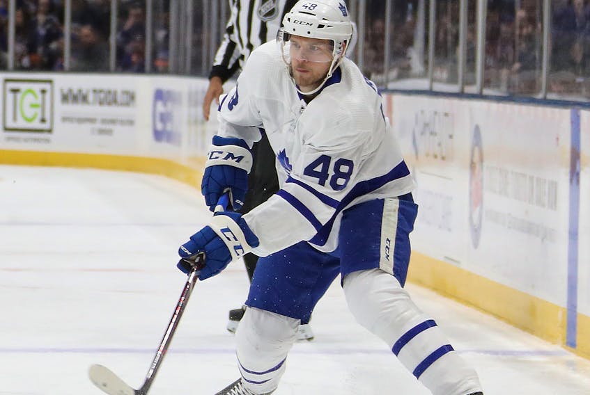 Bringing defenceman Calle Rosen back into the organization was one of the few moves the Maple Leafs made on trade-deadline day on Monday. (Bruce Bennett/Getty Images)