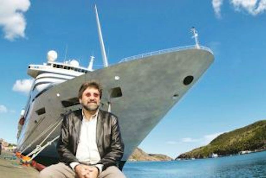 ['MUN professor and world cruise ship expert Ross Klein is shown in a file photo. Klein testified before a U.S. Senate committee this week on the safety of the world cruise ship industry. — Photo by Chris Hammond/ Courtesy Cruisejunkie.com']