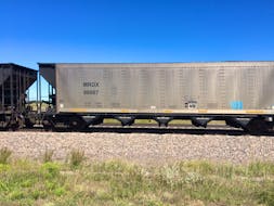 Empty coal train in Nebraska, heading west to reload. RUSSELL WANGERSKY/THE TELEGRAM