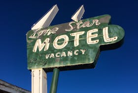 Sign for the now-closed Lone Star Motel in Wells, Nev. — Russell Wangersky/SaltWire Network