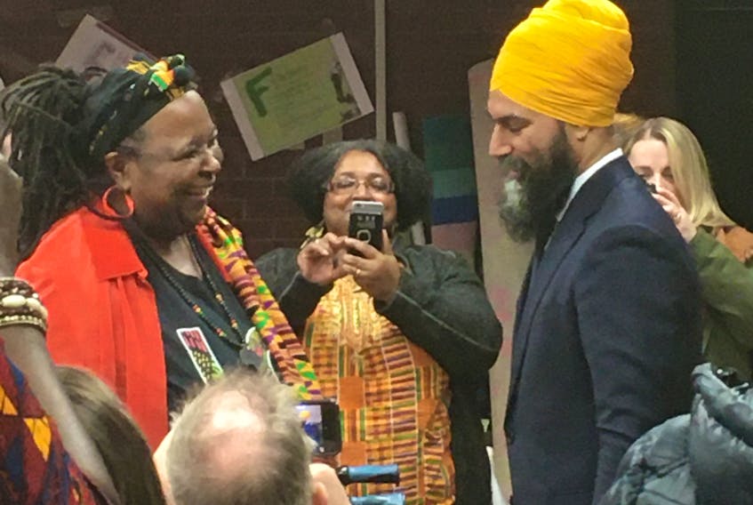 Dr. Lynn Jones received an apology from NDP Leader Jagmeet Singh Feb. 29 for the party's failure to recognize her landmark nomination in 1993. - Colin Hodd