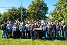 A large group of motorcyclists were in Carbonear on Sept. 21 for the 12th annual Sam Jeffers Memorial Ride.