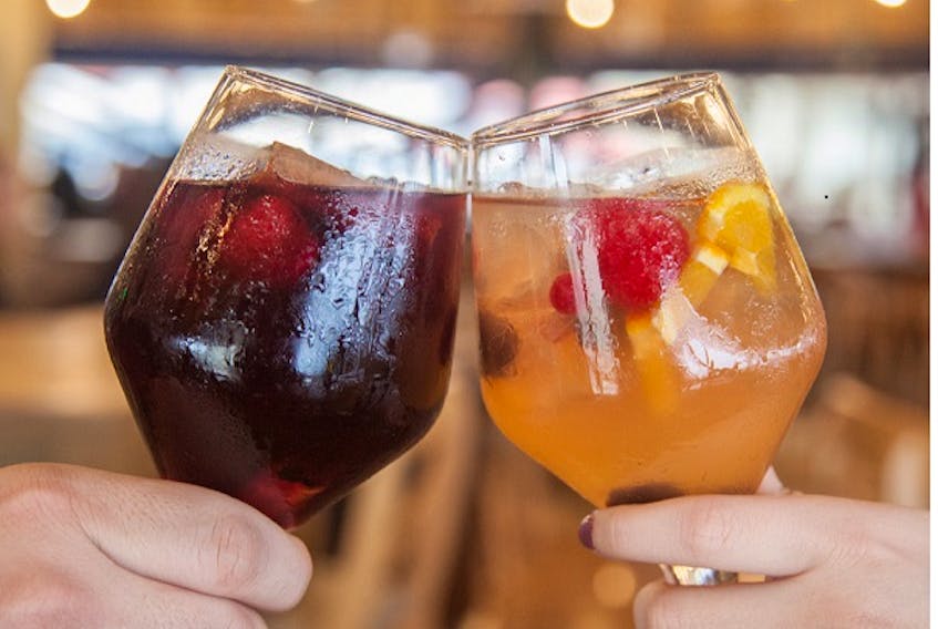 If you’re eager to say “Olé” to sangrias, Becky Mowat with John’s Home Brew Store says the “Red Isle Sunset Sangria” is a favourite that can be made dry or sweet. Visit johnshomebrewstorepei.ca/fabulous-wine-recipe-creations for full recipes. - Photo Contributed.