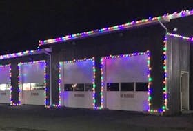 The Dominion fire station is prepared for its light-up event at the fire hall today at 4:30 p.m. Contributed