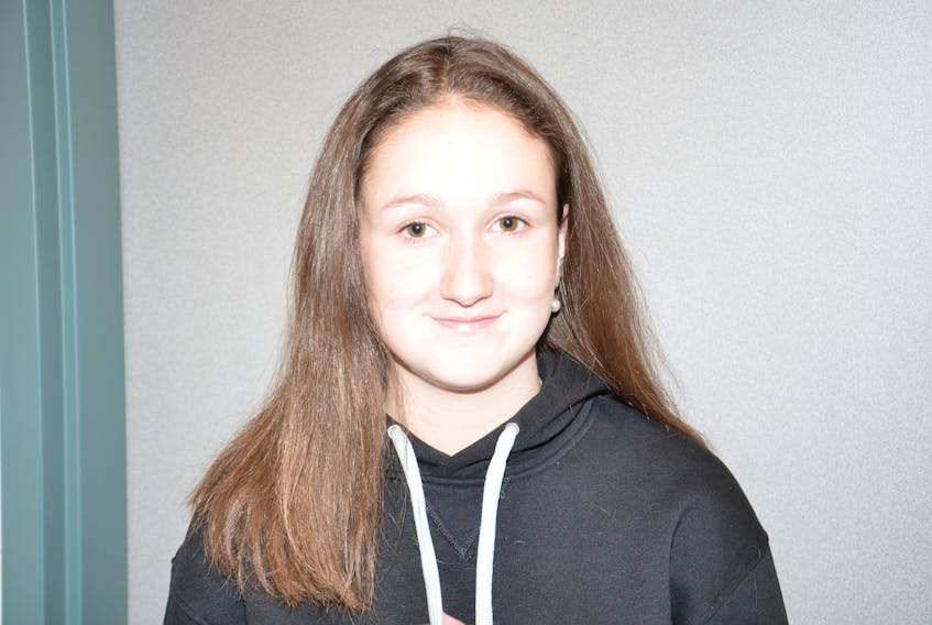Skye Boutilier is the Greco Pizza/Capt. Sub student-athlete of the month at Kensington Intermediate-Senior High School (KISH).