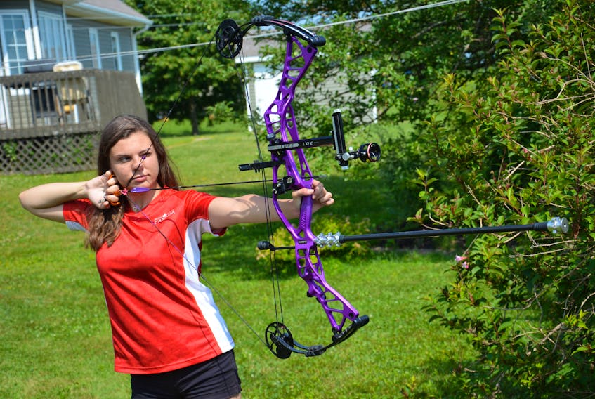 Kristen Arsenault of Abram-Village will represent Canada at the world youth archery championships next week in Madrid, Spain.