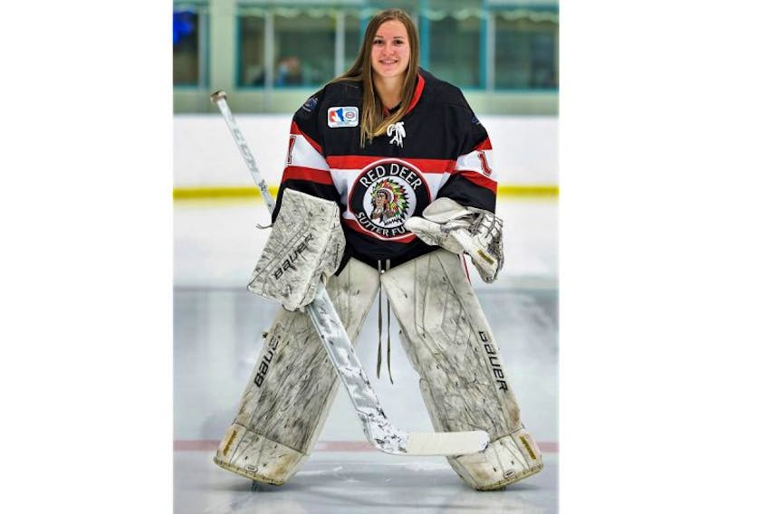 Goaltender Camille Scherger has committed to the UPEI Panthers women’s hockey team for the upcoming season.