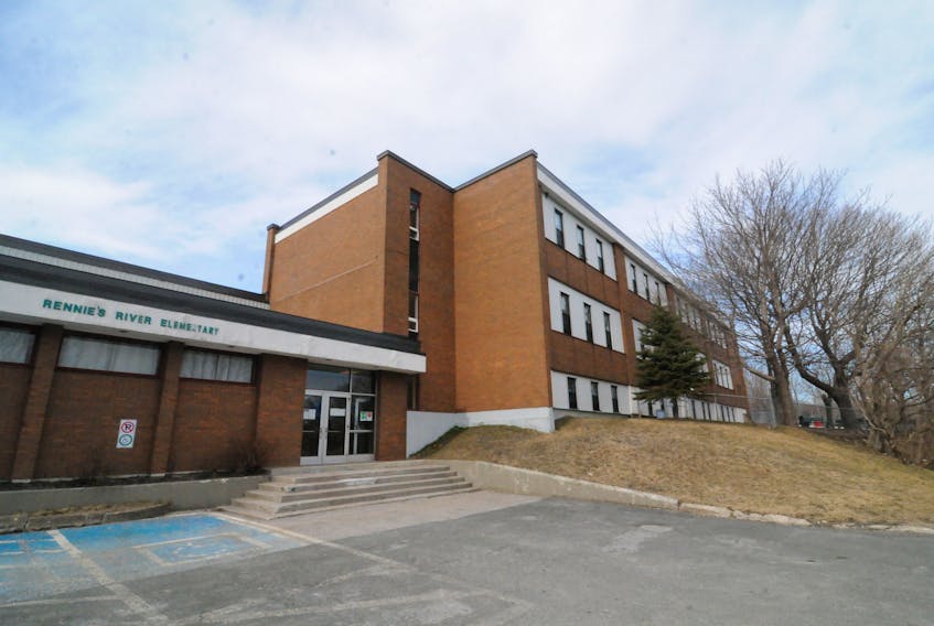 The former St. Pius X (Tenth) School on Elizabeth Avenue in east-end St. John’s is now called Rennie’s River Elementary School.
-Joe Gibbons/The Telegram
