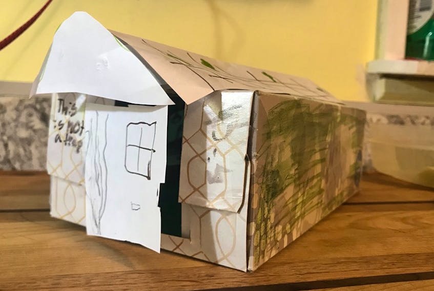 Elizabeth Decker, a Cub with the 1st Fogo Group, built a leprechaun house as part of her ‘builder’ personal achievement badge while Scouting at Home. The Newfoundland and Labrodor Council of Scouts Canada is hoping to keep youth engaged on their break from school due to Covid-19. 