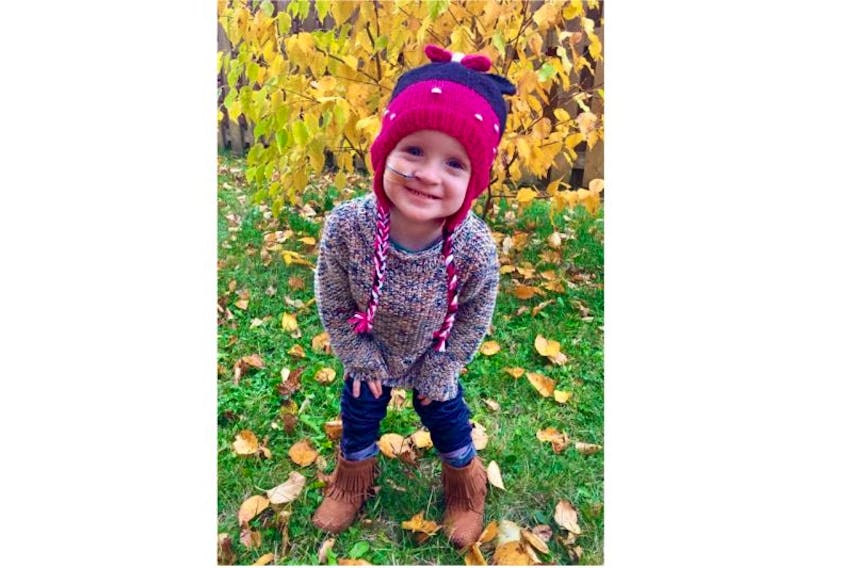 Isla Short from Deer Lake is battling cancer is inspiring people near and far for the past 18 months.