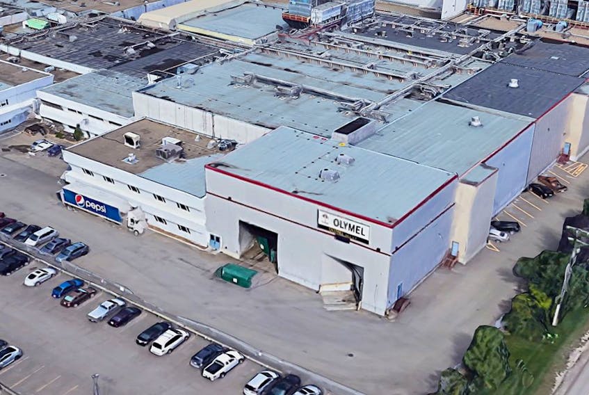 Google Streetview of the Olymel plant in Red Deer.