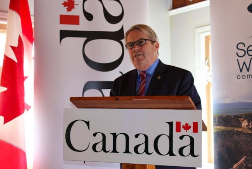 Cape Breton-Canso MP Roger Cuzner made the announcement a $2,000,000 loan from the federal government to Seaside Wireless Communications at Ski Ben Eoin on Monday.