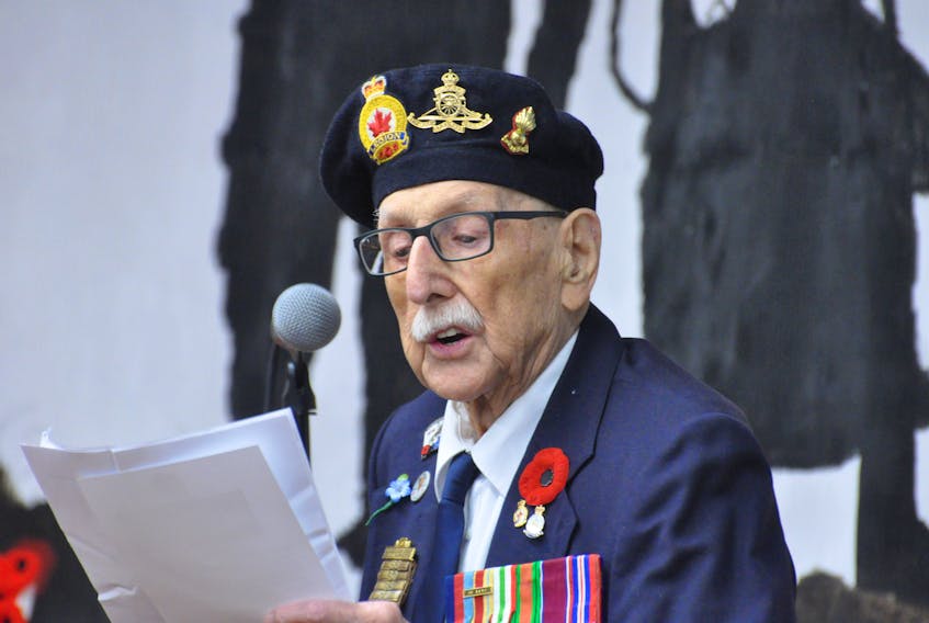 Robert (Bob) Grant, a Corner Brook veteran of the Second World War, died on May 22, just one month shy of his 101st birthday.
Saltwire Network File Photo
