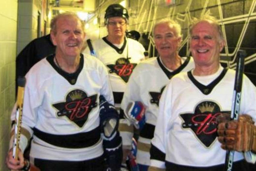 Oldtimers hockey is a popular event in the P.E.I. 55 and Over Winter Games.

(File Photo)