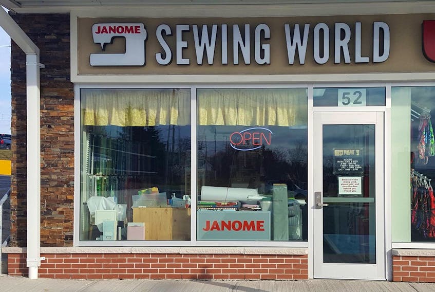 As the largest Janome dealer in Newfoundland, Sewing World stocks dozens of different sewing machines and sergers as well as fabric and notions. - Photo Contributed.