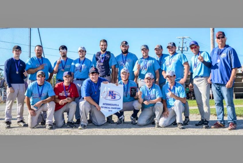 The Shelburne County Schooners celebrated a provincial title last week.