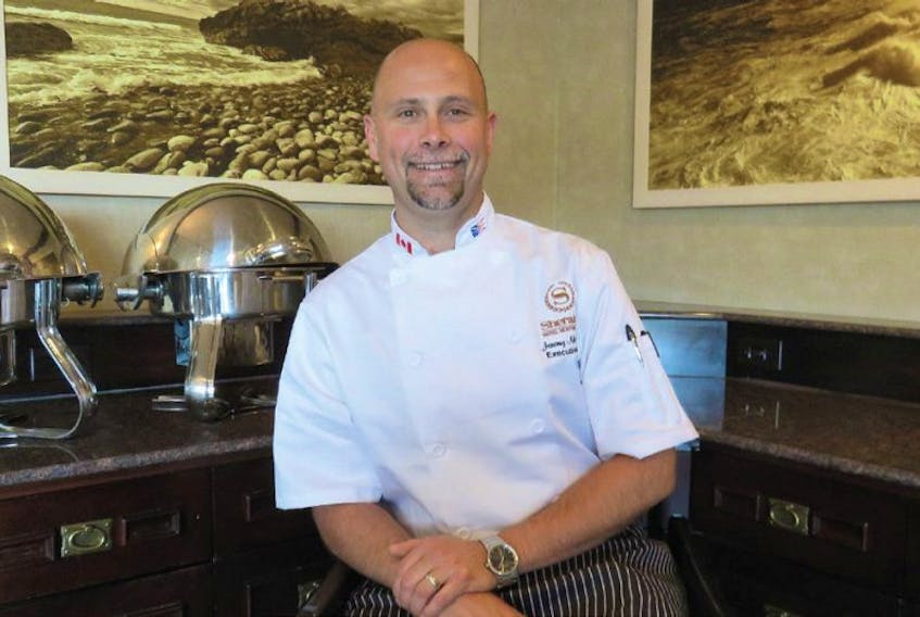 Jeremy McKinnon, Executive Chef, The Sheraton Hotel Newfoundland. A passion for food … good food and good company.