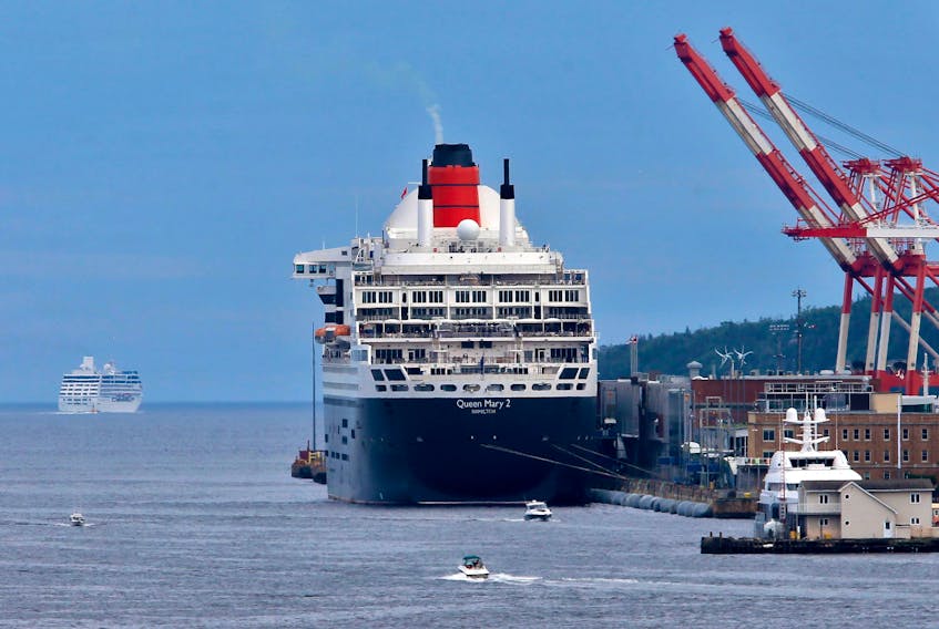 The Queen Mary 2 visiting Halifax in July 2019. TIM KROCHAK - The Chronicle Herald