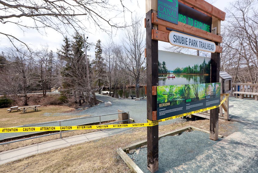 Shubie Park and other municipal and provincial parks are closed to the public under the COVID-19 state of emergency. - Eric Wynne