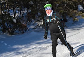 Jody Lawrence of Wabush trains for the Special Olympics Winter Games. He will be the first Labradorian to compete at the games. MIKE POWER/THE LABRADOR VOICE