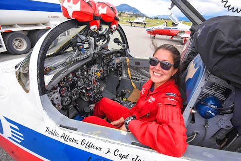 Capt. Jennifer Casey is seen in this photo from 2019 at the Penticton Regional Airport.
Mark Brett - Penticton Western News