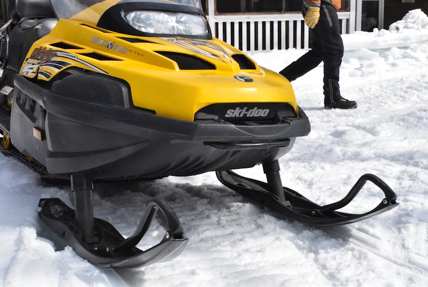 Last month, a large number of close calls spurred the P.E.I.Snowmobile Association to caution people from walking on the Confederation Trail while it is leased and groomed by the association. Alison Jenkins/Journal Pioneer