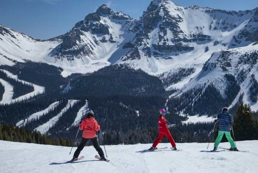 Nakiska Ladies Days run Feb 27, March 5 and March 12. The ladies-only event includes bus transportation to the ski area, lift ticket, gourmet lunch, guest speaker and 1.5 hours of ski instruction. Photo by Al Charest/Postmedia.