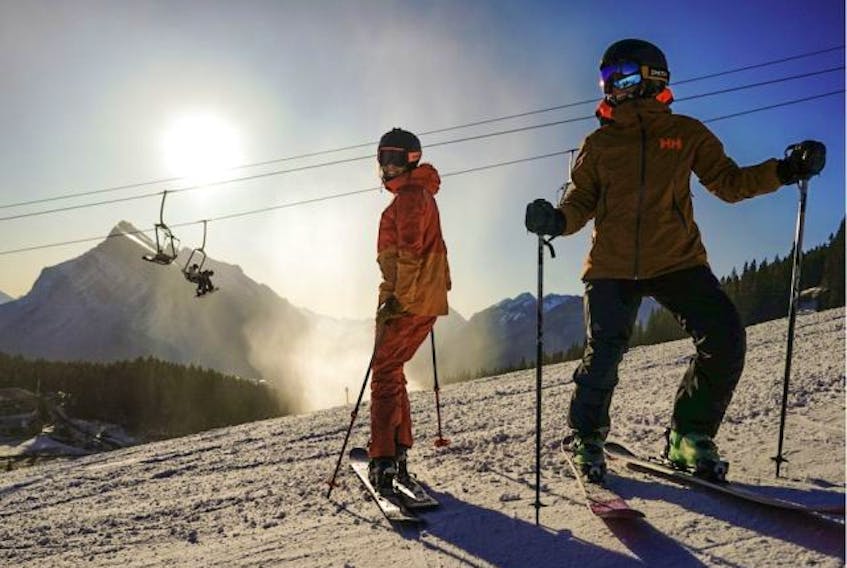  Skiing and boarding is under way at Mt. Norquay the ski area above Banff is celebrating its 94th season.