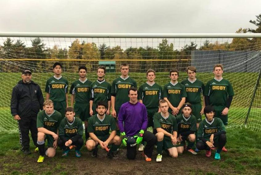 The Digby Regional High School senior boys have won a spot at soccer provincials Nov. 4 and 5 in New Germany.