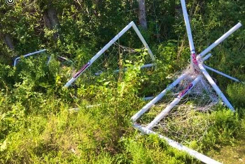 Summerside United Soccer Club needs to replace nets destroyed overnight Sunday.