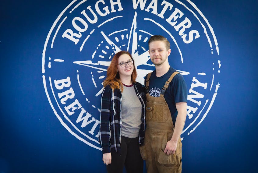 Jennifer O'Keefe and Chris Johnson are co-owners of Rough Waters Brewing Company in Deer Lake. They are seeking to become the first B Corporation certified company in Newfoundland and Labrador. CONTRIBUTED