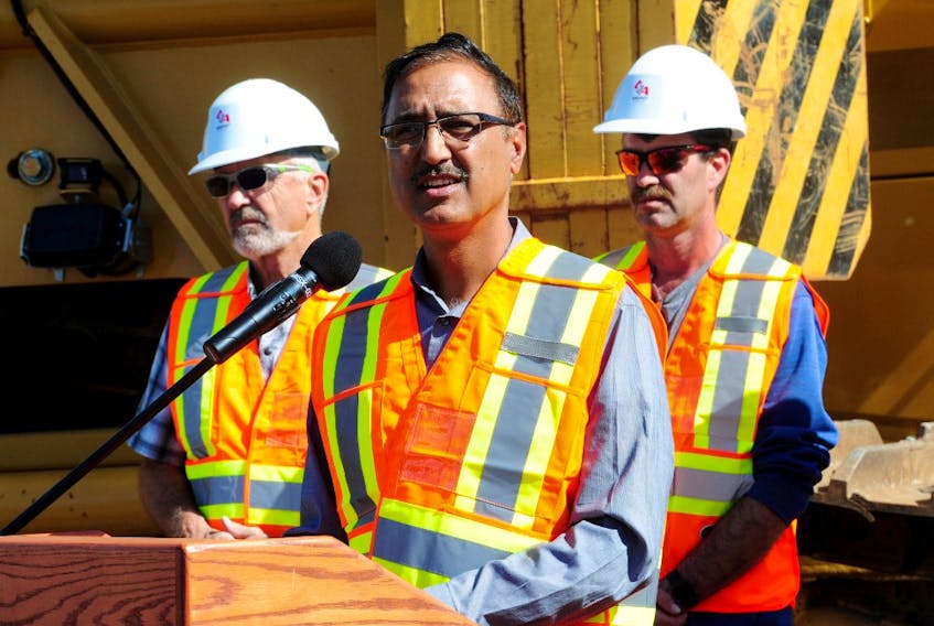  Minister of Natural Resources Amarjeet Sohi announcing Trans Mountain construction would restart on Aug. 21. 2019.
