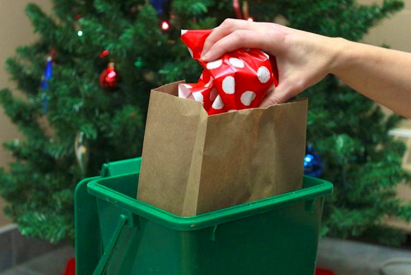 <p>The most common mistake people make sorting their waste during the holidays is in regard to wrapping paper, says Susan MacDonald with Pictou County Solid Waste. While many think it belongs with paper products, they ask residents to place it in their green bins.&nbsp;</p>